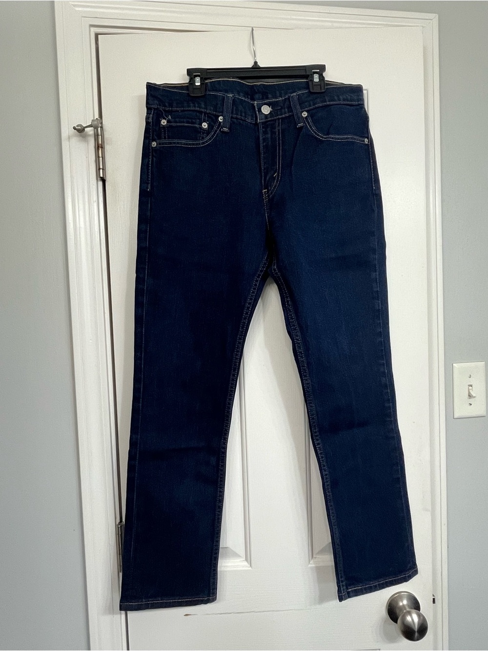 Levi's Men's Navy Straight Jeans